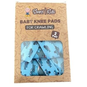 NWT Simply Kids Baby Knee Pads for Crawling. 6-24 months old.